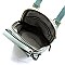 Fashion Zip Pocket Convertible Backpack