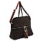 2-in-1 Monogram Top Handle Satchel & Messenger