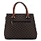 2-in-1 Monogram Top Handle Satchel & Messenger