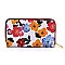 3-in-1 Flower Leopard Top Handle Satchel