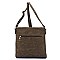 Front Zip Pocket Crossbody Bag