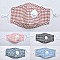 Pack of 10 Fashion Check Cotton Mask with PM2.5 Filter