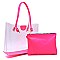 Neon See Thru 2-in-1 Shopper