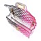 Quilt Embossed Multi Color Jelly Classic Shoulder Bag