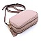 Multi Compartment Tassel Crossbody Bag