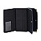 Saffiano Tri-fold Clutch Cell Phone Wallet