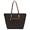 2-in-1 Monogram Shopper Set