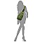 Large Fashion Sling Backpack