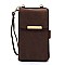 Bifold Wallet Crossbody Cell Phone Case