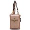 Fashion Twist Lock Crossbody Cell Phone Case Purse