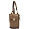 Fashion Twist Lock Crossbody Cell Phone Case Purse