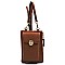 Fashion Twist Lock Crossbody Cell Phone Case Purse