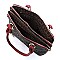 Multi Compartment M Monogram Satchel