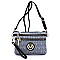 Multi Zip Pocket Cltuch M Monogram Crossbody Bag