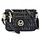 Multi Zip Pocket Cltuch M Monogram Crossbody Bag