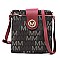 Multi Compartment M Monogram Crossbody Bag