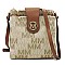 Multi Compartment M Monogram Crossbody Bag