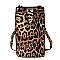 Leopard Crossbody Bag Cell Phone Purse