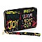 Graffiti Bee Charm  2-in-1 Satchel