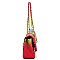 Large Quilted Multi Graffiti Print Shoulder Bag