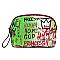 4-in-1  Graffiti Bee Stripe ACCENT Satchel Bag Value Set