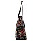 Trendy Multi Graffiti Print 2-in-1 Shopper