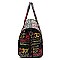 Trendy Multi Graffiti Print 19" Duffle Bag