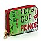 Stylish Multi Graffiti Print Accordion Card Holder Wallet