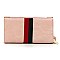 Fashionable  Bee Striped Clutch Wallet Wristlet