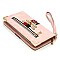 Fashionable  Bee Striped Clutch Wallet Wristlet