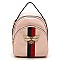 BEE ACCENT STRIPE Satchel / Backpack CONVERTIBLE