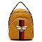 BEE ACCENT STRIPE Satchel / Backpack CONVERTIBLE