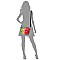 Fashionable Multi Graffiti 2-in-1 Bucket Shoulder Bag Hobo Set