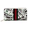 100 Dollar Bills C-Notes Queen Bee Stripe 2-in-1 Boxy Satchel