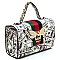 100 Dollar Bills C-Notes Queen Bee Stripe 2-in-1 Boxy Satchel