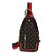 Stylish Monogram Sling Backpack