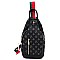Stylish Monogram Sling Backpack