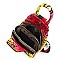 Fashionable Multi Graffiti Sling Backpack