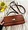 FASHION EMBOSSED ANIMAL PRINT CROSS BODY BAG