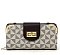 ELEGANT MODERN Monogram CHECK LONG WALLET WITH CHAIN