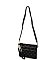 CM Monogram Multi Zip Clutch Crossbody Bag Wristlet