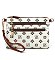 CM Monogram Multi Zip Clutch Crossbody Bag Wristlet