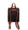 CM Monogram Convertible Drawstring Backpack Satchel