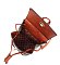 CM Monogram Convertible Drawstring Backpack Satchel