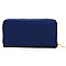 Saffiano Zipper Around Wallet Wristlet