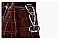 PATENT CROCODILE CLASSIC PADLOCK SATCHEL