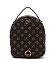 Monogrammed Convertible Backpack Satchel