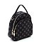 Monogrammed Convertible Backpack Satchel