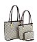 Monogrammed 3-in-1 Tote