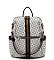 PM Monogram Striped Convertible Backpack